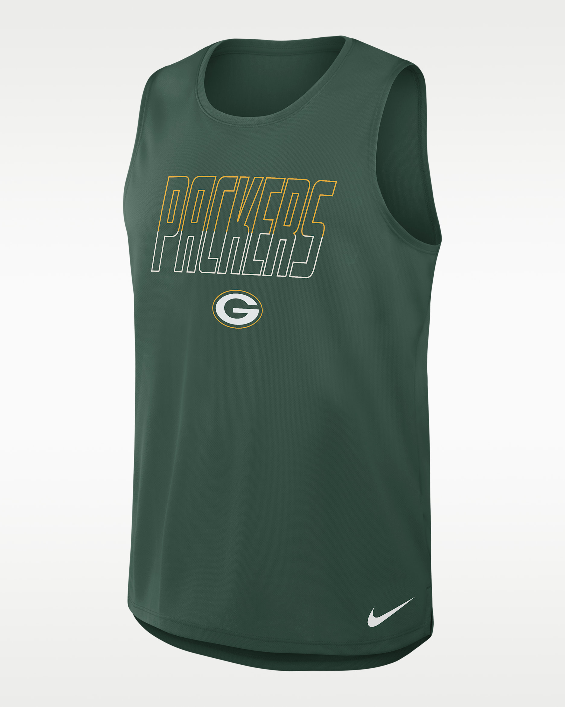Green Bay Packers Men's Nike Dri-FIT NFL Tank Top. Nike.com